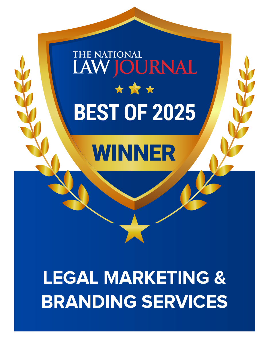Law Journal Legal Marketing and Branding Services 2025 award